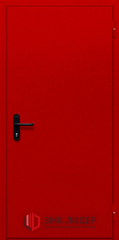 Дверь ЛД-362 огнезащитная красная ei-30/ei-60 глухая